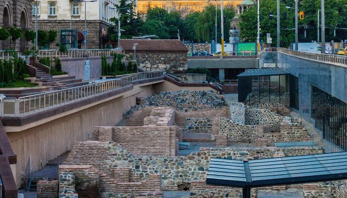 sits-on-top-of-roman-ruins Kraków held the prestigious title of the capital