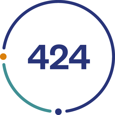 424 billion dollars in tourism receipts