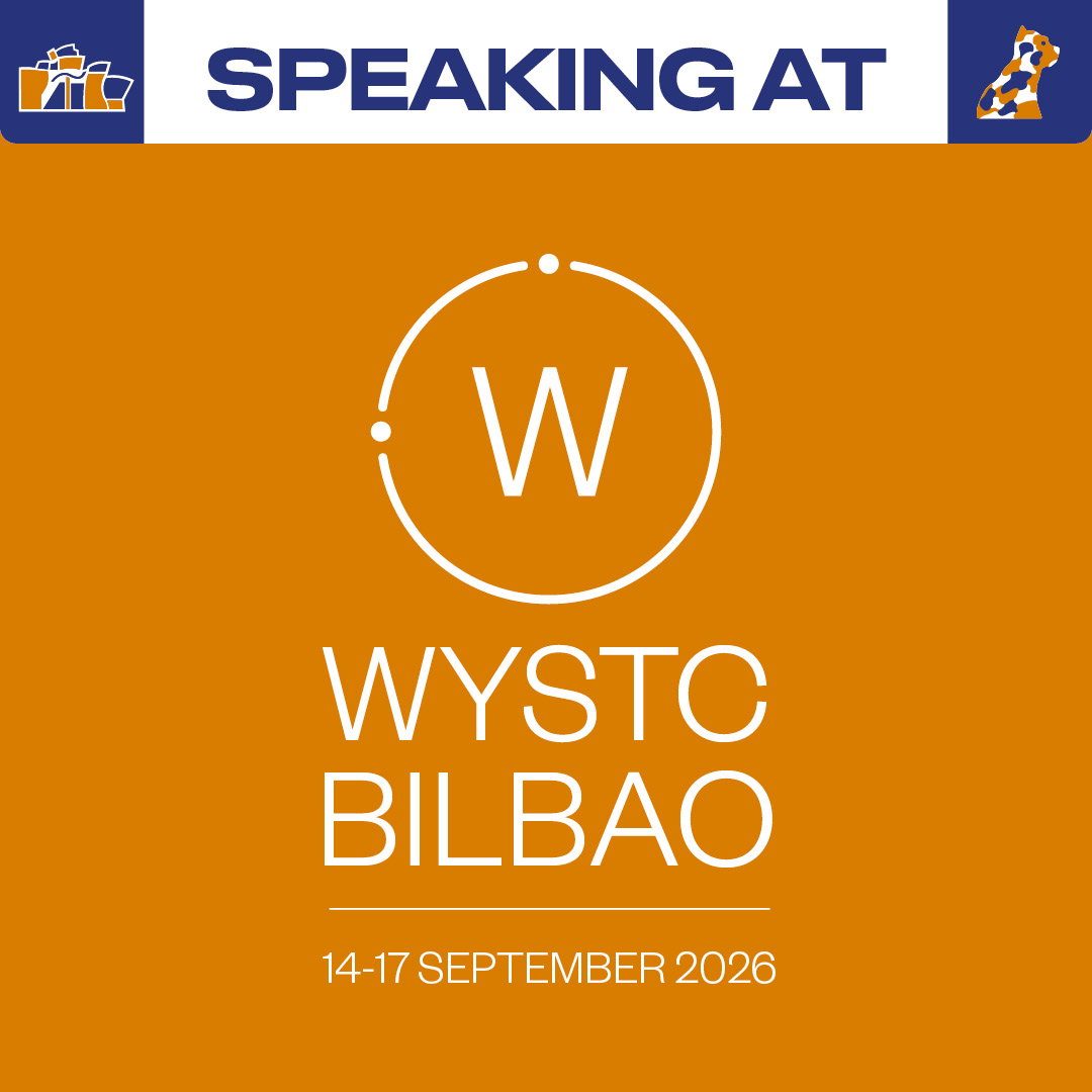 Speaking at WYSTC Bilbao, Spain